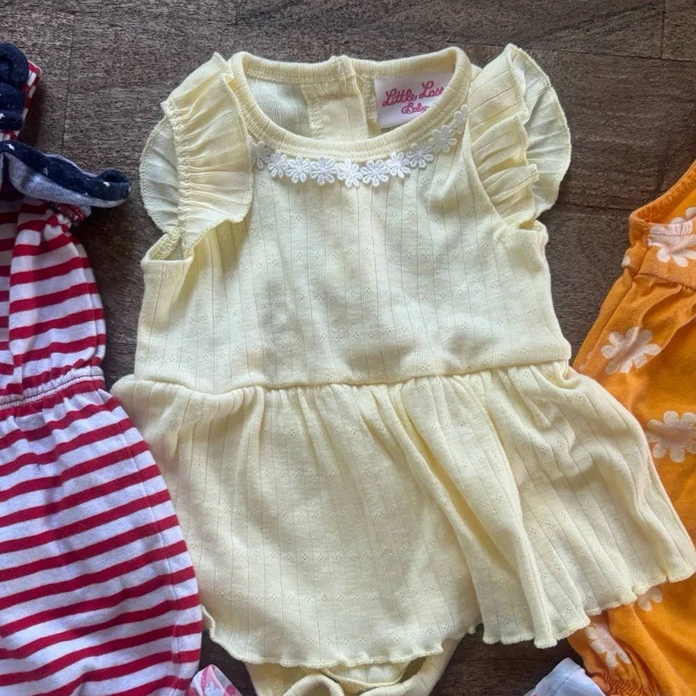 Baby‎ Girl Summer Clothing Bundle Size 0-3 Months